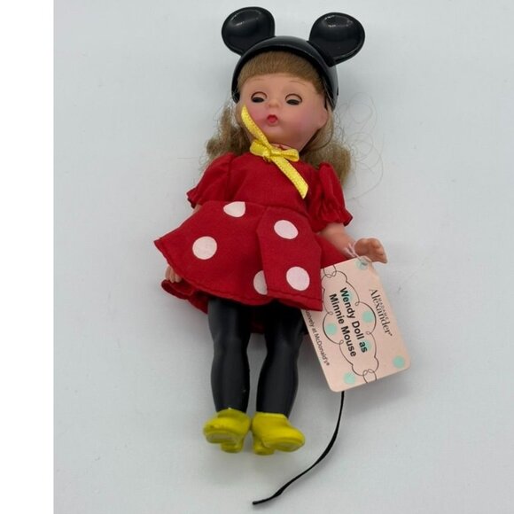 Madam Alexander Wendy Doll as Minnie Mouse Toy Original Packaging McDonalds 2004 - Picture 13 of 14